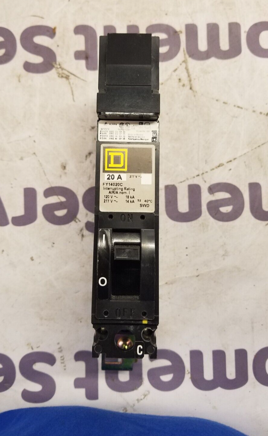 Square D FY14020C New