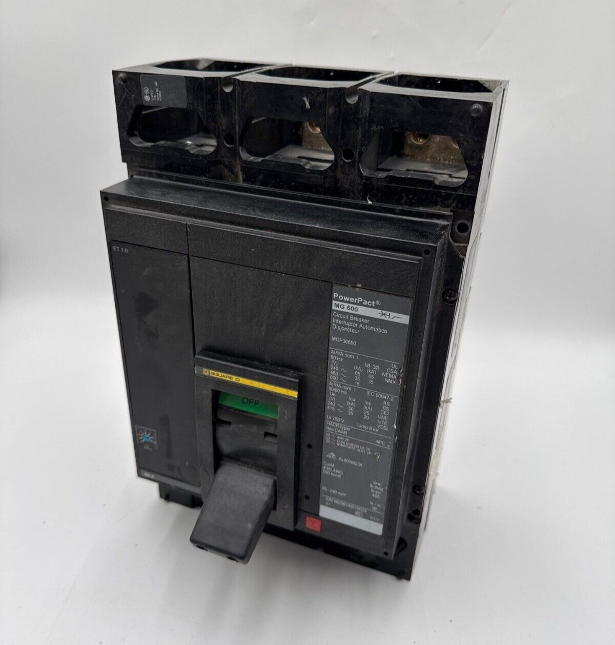 Square D MGP36600 Used