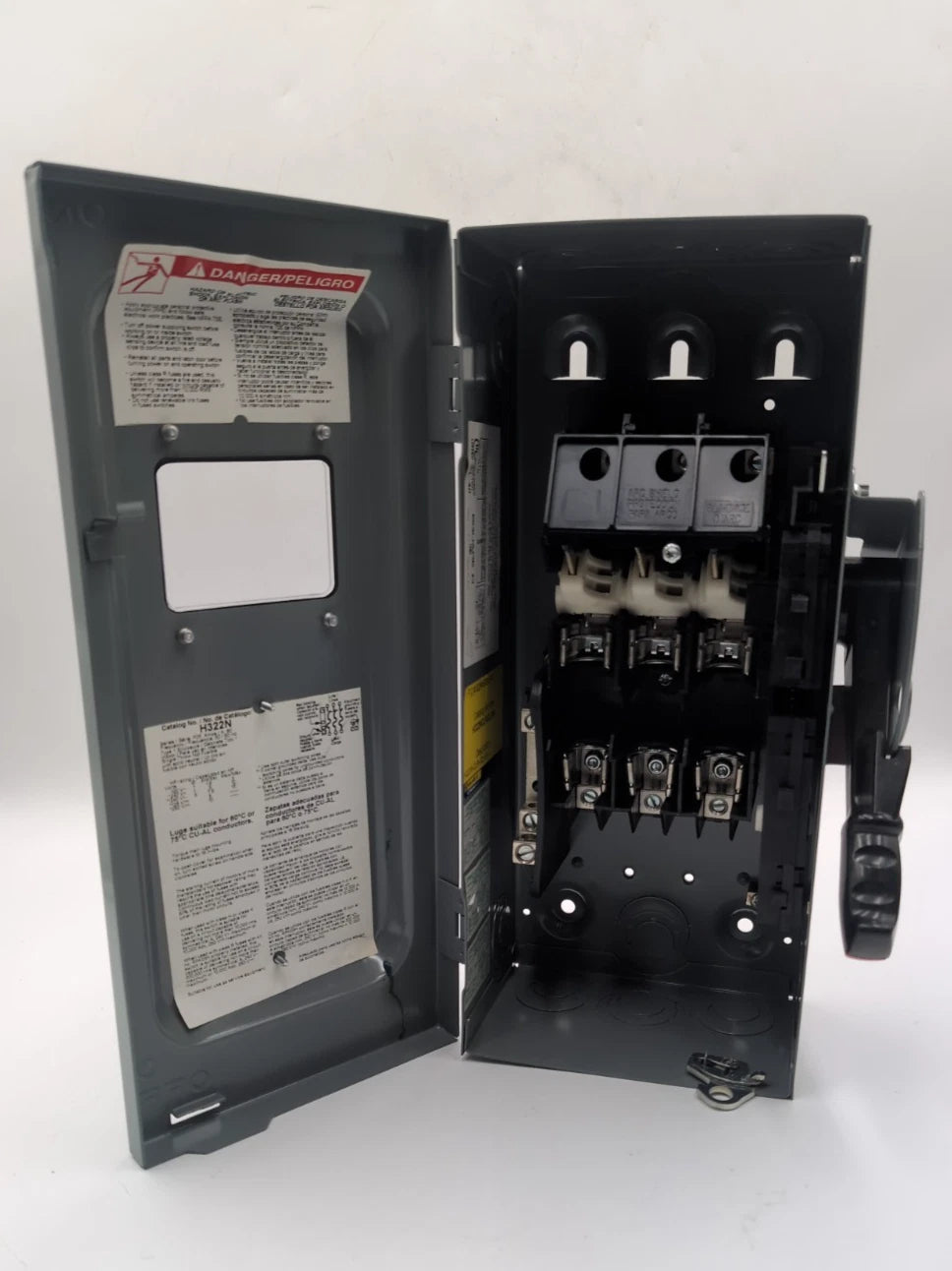 Square D H322N 60 Amp 240 V Heavy Duty Safety Switch 60A 3P 240V W/ Window NEW New