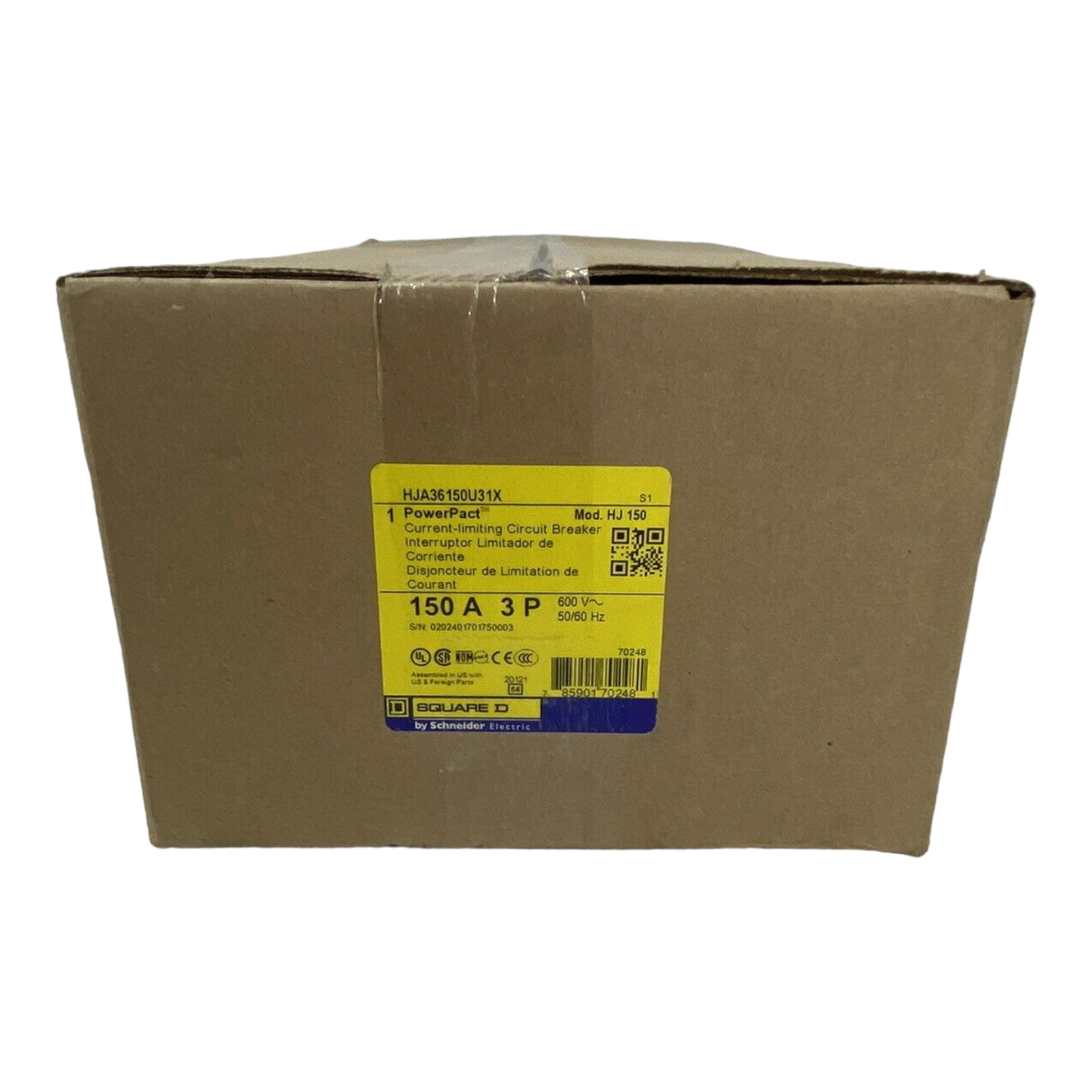 Square D HJA36150U31X New