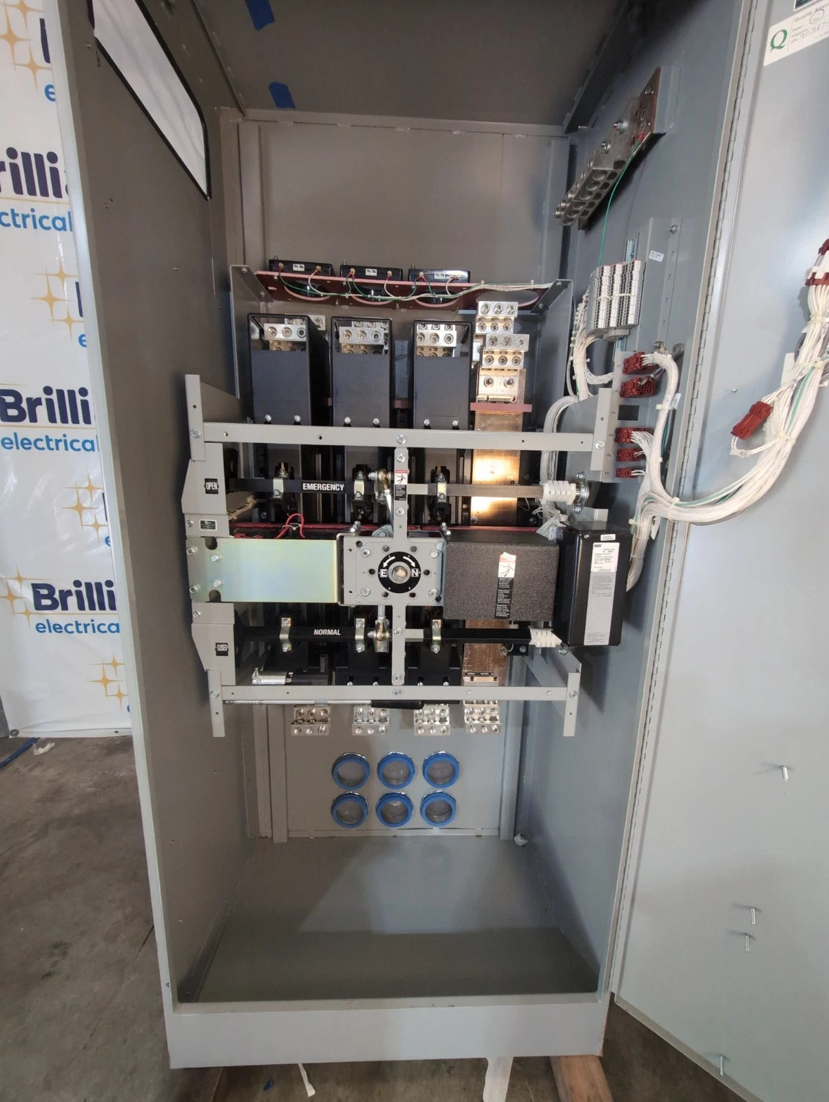 ASCO 7000 Series 1600 Amp 480V 3PH Automatic Transfer Switch G07ATSA31600N5XC Used