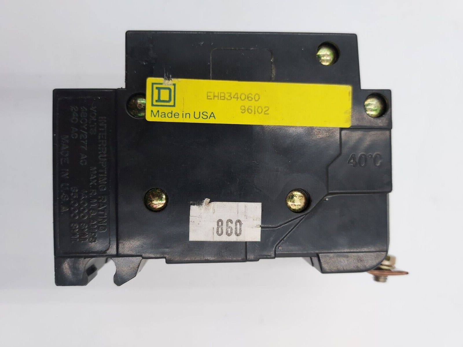 Square D EHB34060 Used