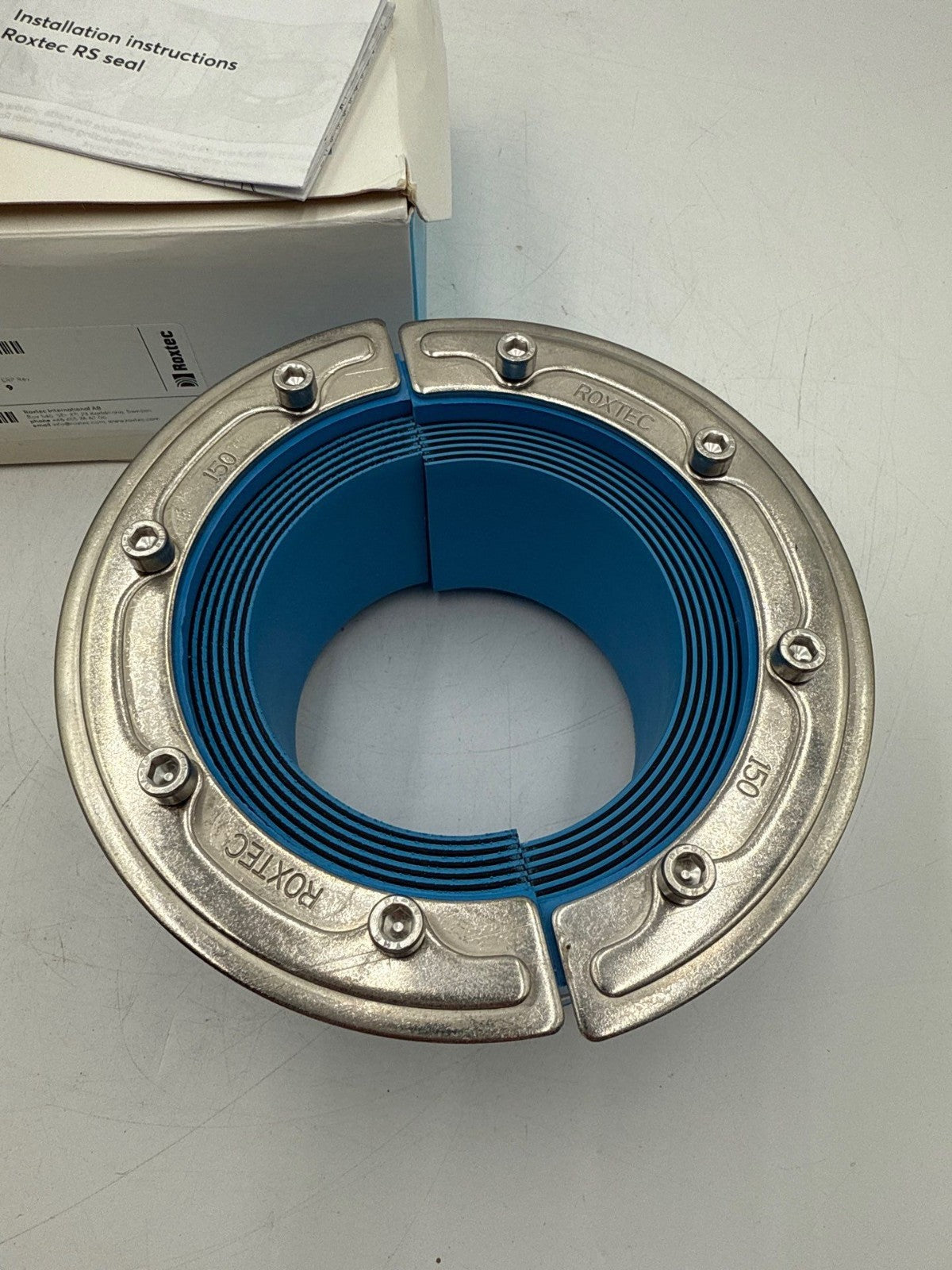 Roxtec RS00001501023 Round Entry Seal RS 150 AISI316 WOC For Cable Pipes New