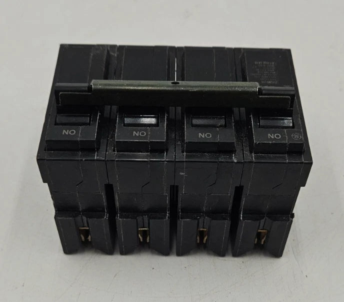 GE THQMV200 Main Circuit Breaker 200A 120/240V 2P THQMV 200 Amp 2 Pole USED Used