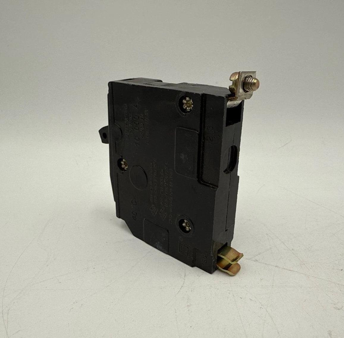 Square D QOB130 Circuit Breaker 30A 1P 120/240V 1PH QOB 30 Amp 1 Pole Bolt On Used