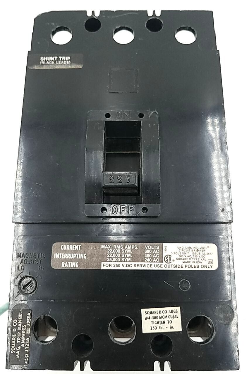 Square D KAL362256139 Used
