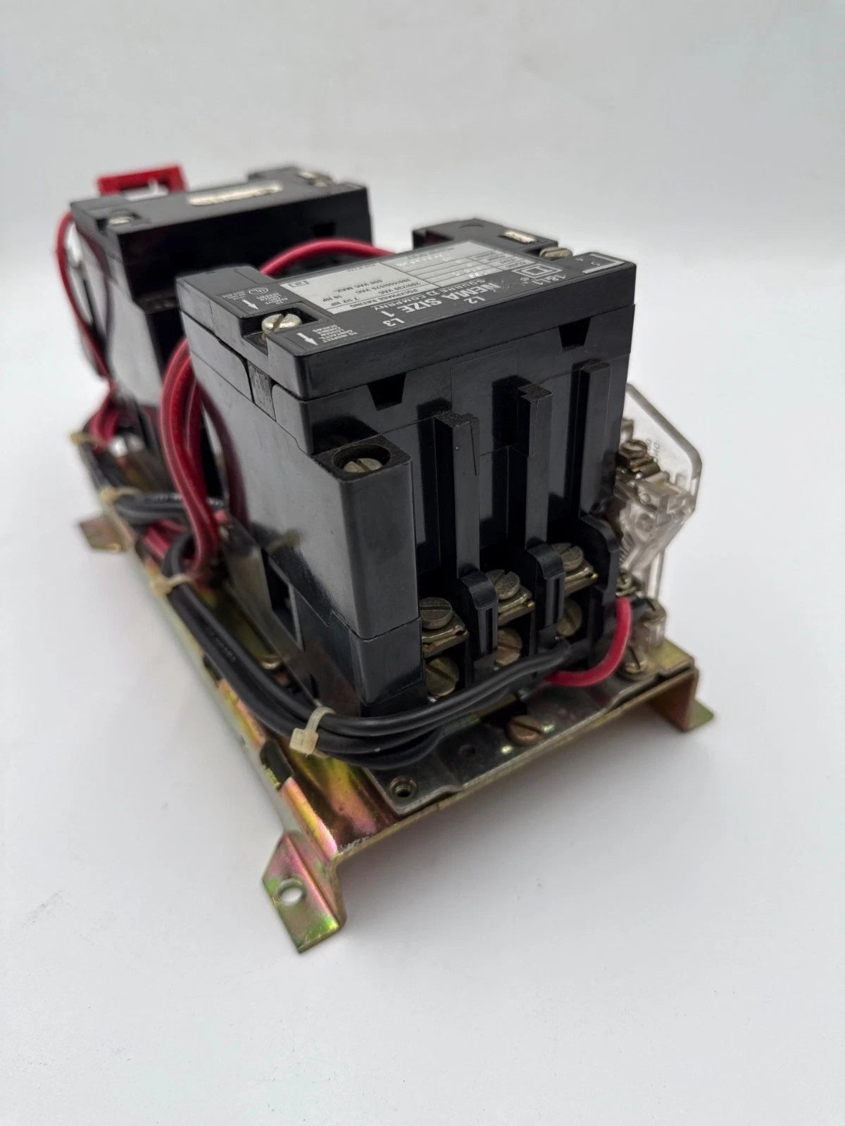 Square D 8736SC07 NEMA Size 1 Reversing Starter Coil 110/120V 27A 3P 600V 10HP Used