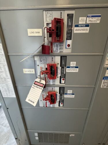 3000 Amp 480/277V Switchboard Main Breaker Eaton Cutler Hammer 300A Used