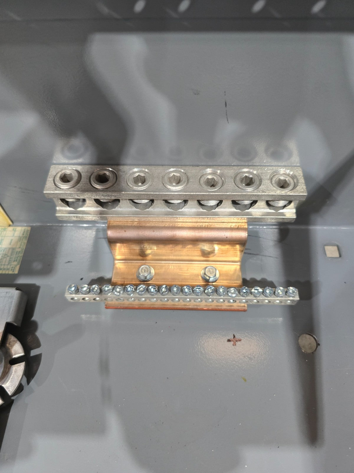 Square D I-Line Panel 225A 480V 3PH 3W MCB 225 Amp Main JLA36225SA 42Cir 3R Encl Used