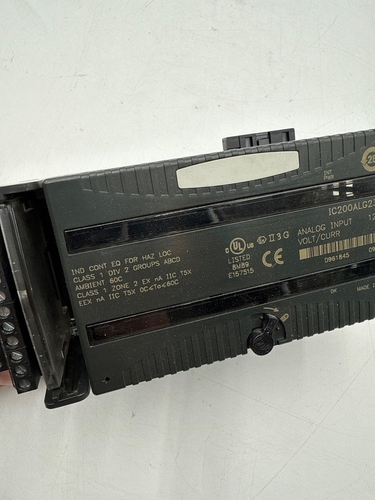 GE Fanuc IC200ALG230E VersaMax Analog Input Module 12 Bit 4 Channel Used