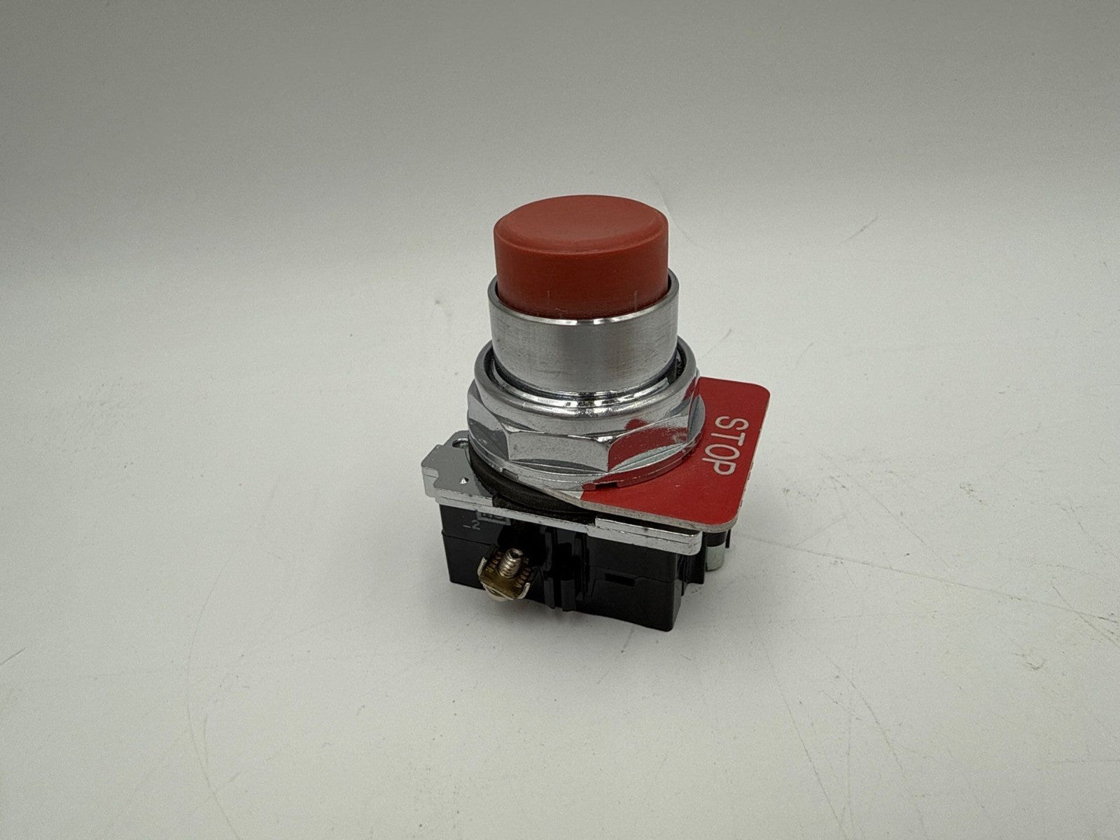 11PC Cutler Hammer 10250T 91000T Push Button Red Stop 600V Control Panel Equip Used