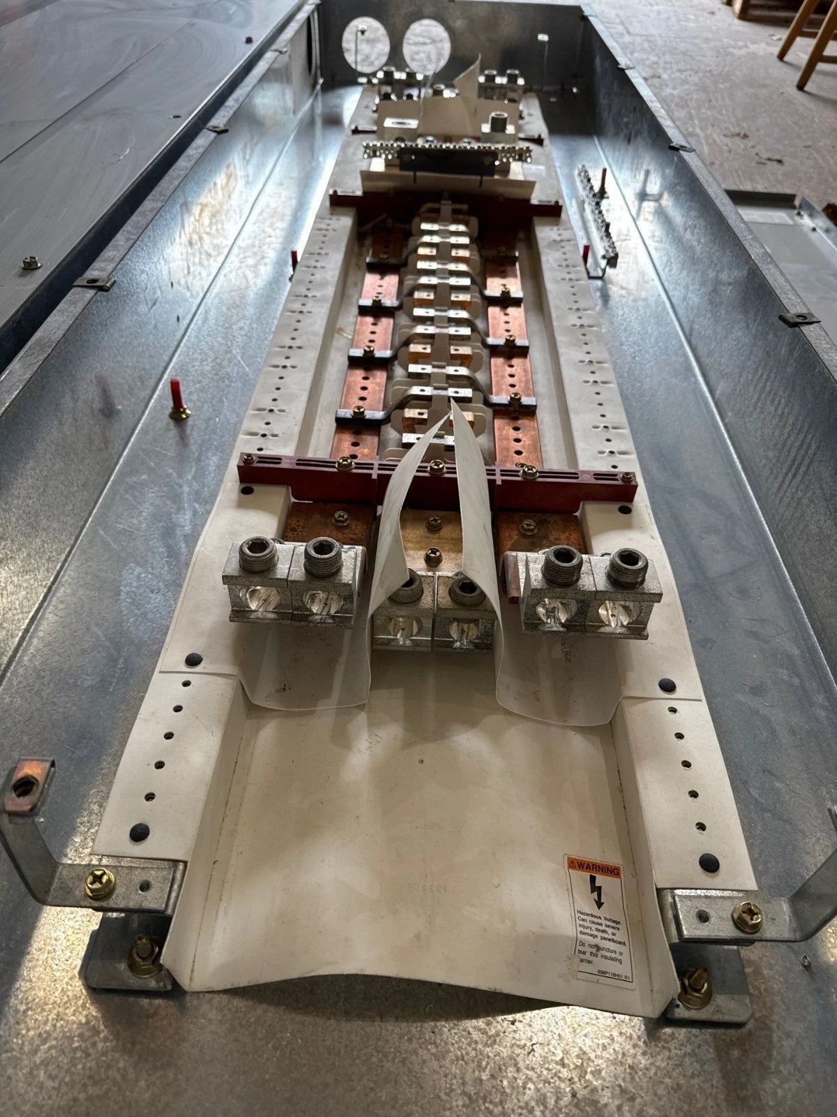 CH PRL3A Panelboard 600A 480/277V 3PH 600 Amp Indoor YS2072 MLO Panel Main Lug Used