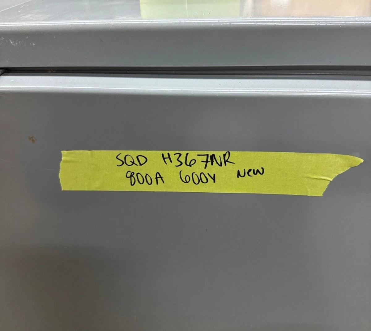 Square D H367NR Safety Disconnect Switch 800A 3P 600V 3PH 3R Outdoor 800 Amp Used