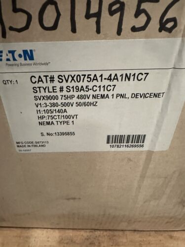 Cutler-Hammer SVX075A1-4A1N1C7 New