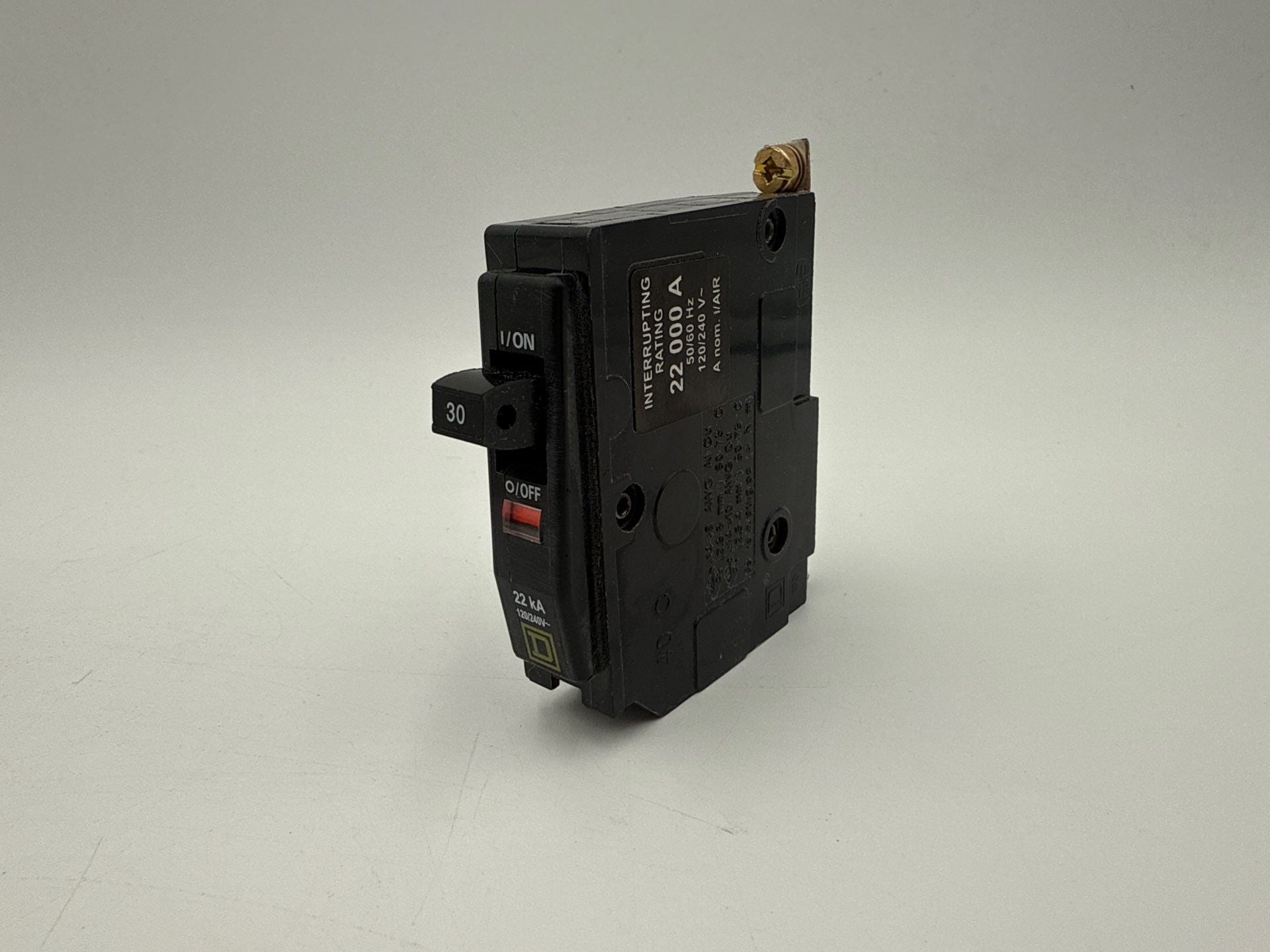 Square D QOB130VH Circuit Breaker 30A 1P 120/240V 22kA QOB 30 Amp 1 Pole New