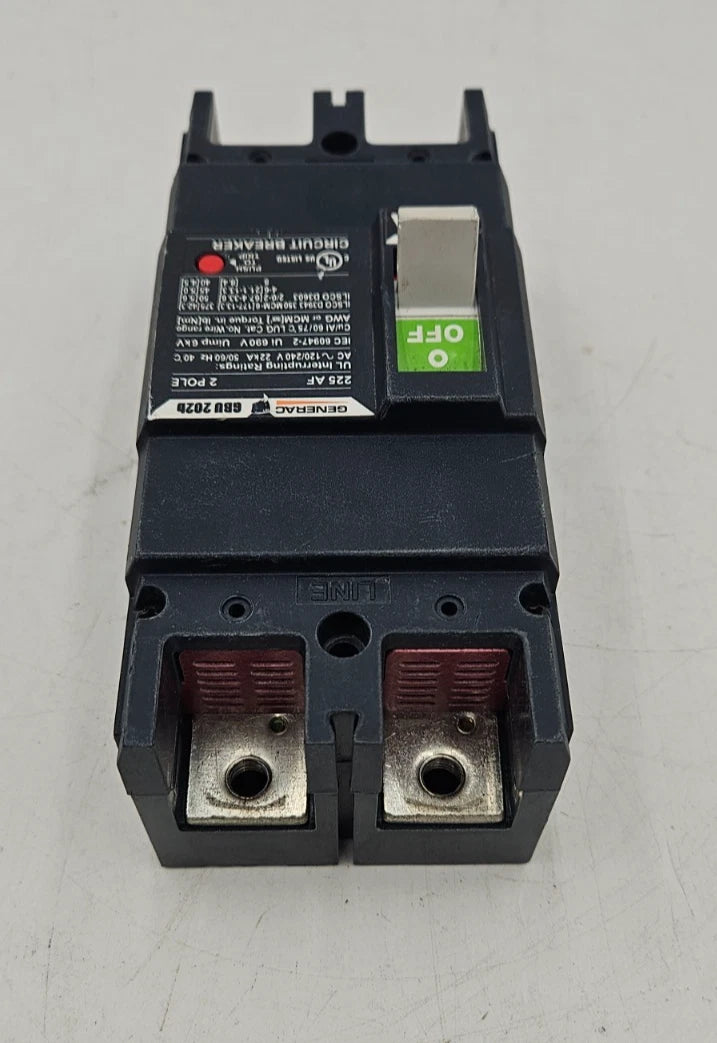 GENERAC GBU202B Circuit Breaker 200A 2P 120/240V 225AF 200 Amp 2 Pole BLUE Used