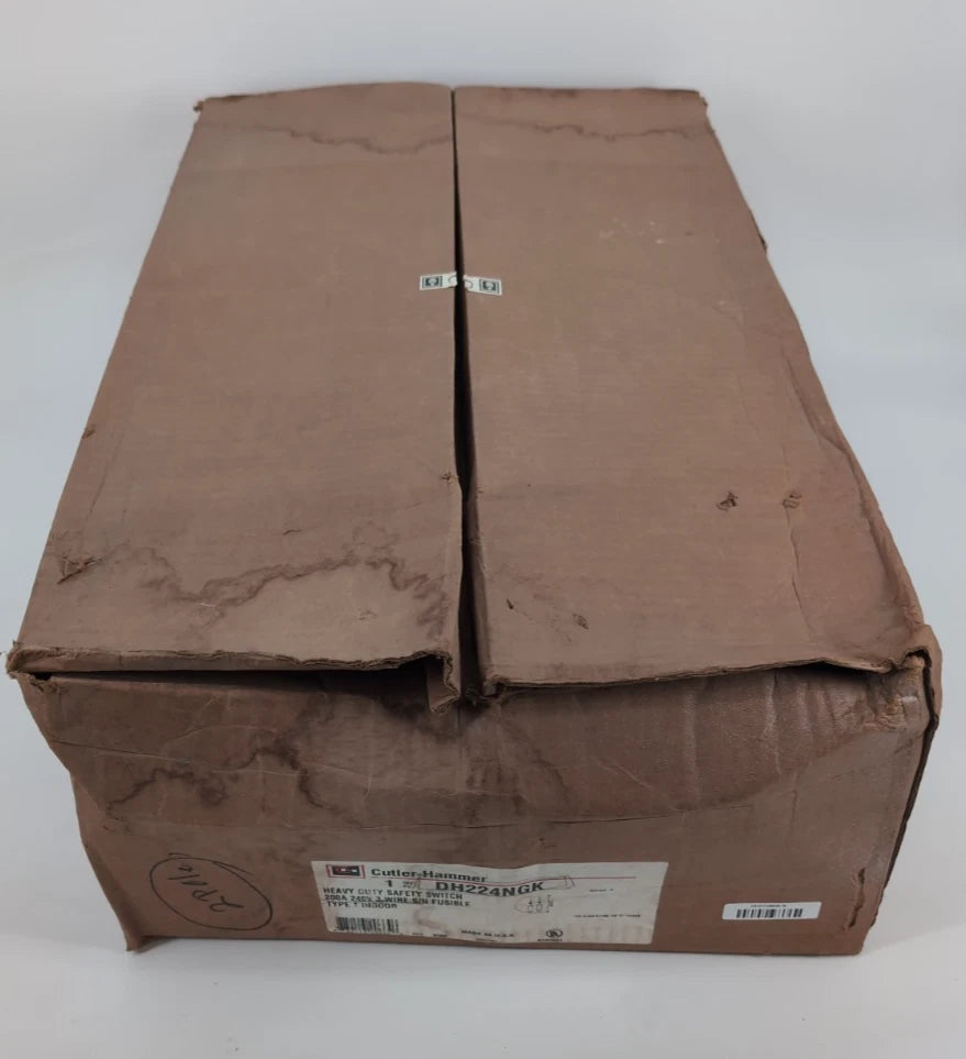 Eaton DH224NGK Safety Disconnect Switch 200A 2P 240V Type 1 Encl NEW New