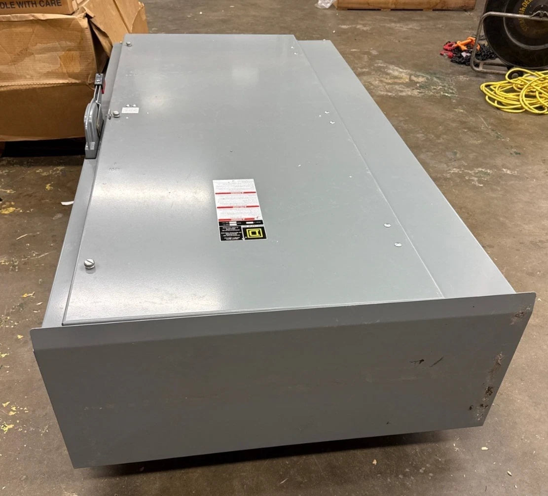 Square D H367NR Safety Disconnect Switch 800A 3P 600V 3PH 3R Outdoor 800 Amp Used