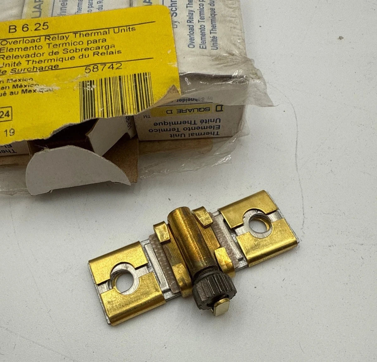 3PC Lot Square D B6.25 Thermal Overload Relay Heater Element B625 3.98-4.89 Amp New