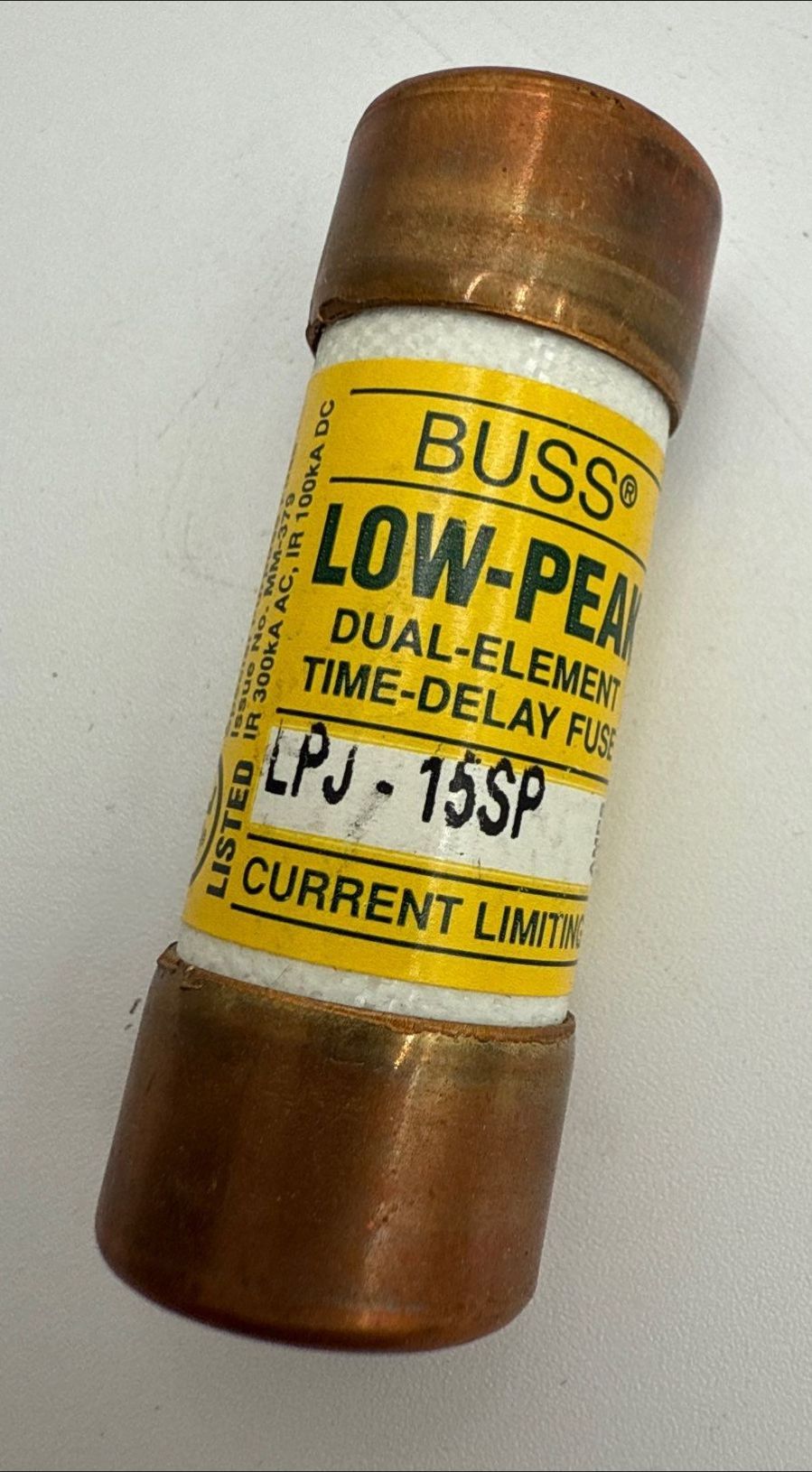 Bussmann LPJ-15SP Used