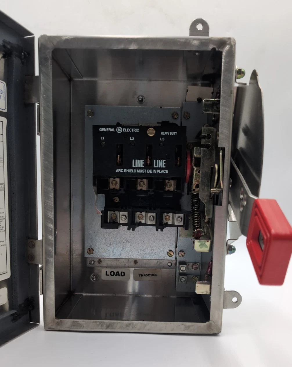 GE TH4321SS Safety Disconnect Switch 30A 3P 240V 3PH 4X Encl 30 Amp 3 Pole New New