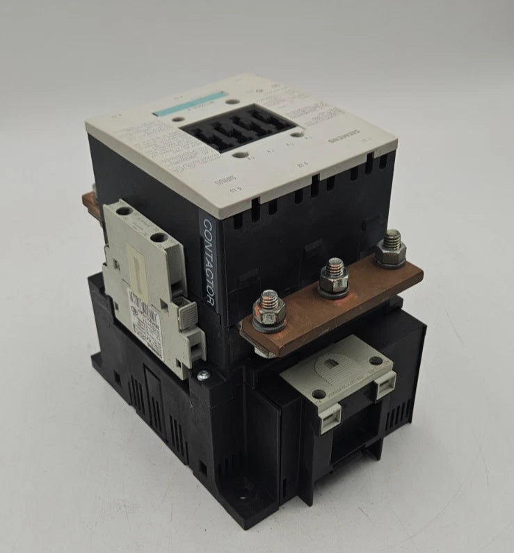 Siemens 3RT1054-6AF36 Contactor 115A 400VAC 3 POLE Coil 110/127V USED Used