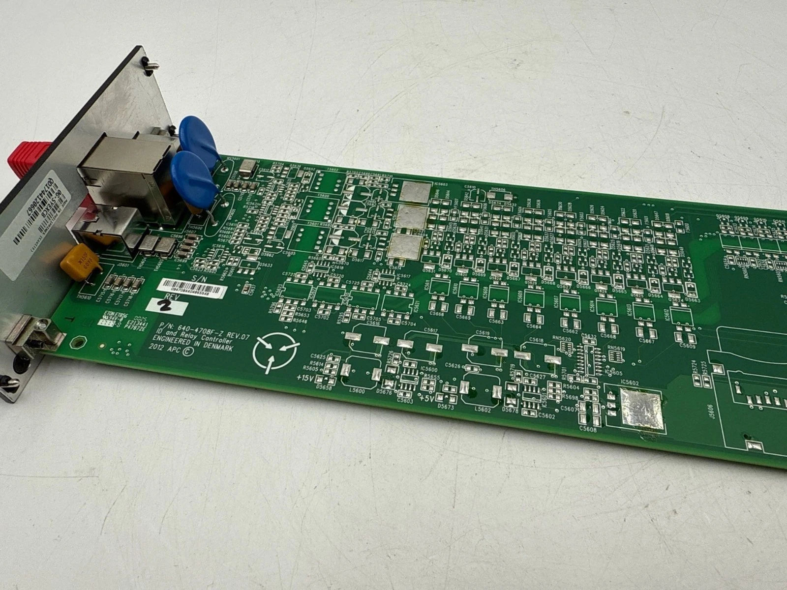 APC 0G-SYEXCB External Connection Board 640-4708F-Z Rev 07 ID Relay Controller Used