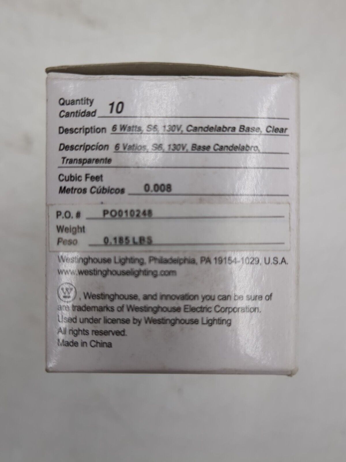 Westinghouse 04525 New