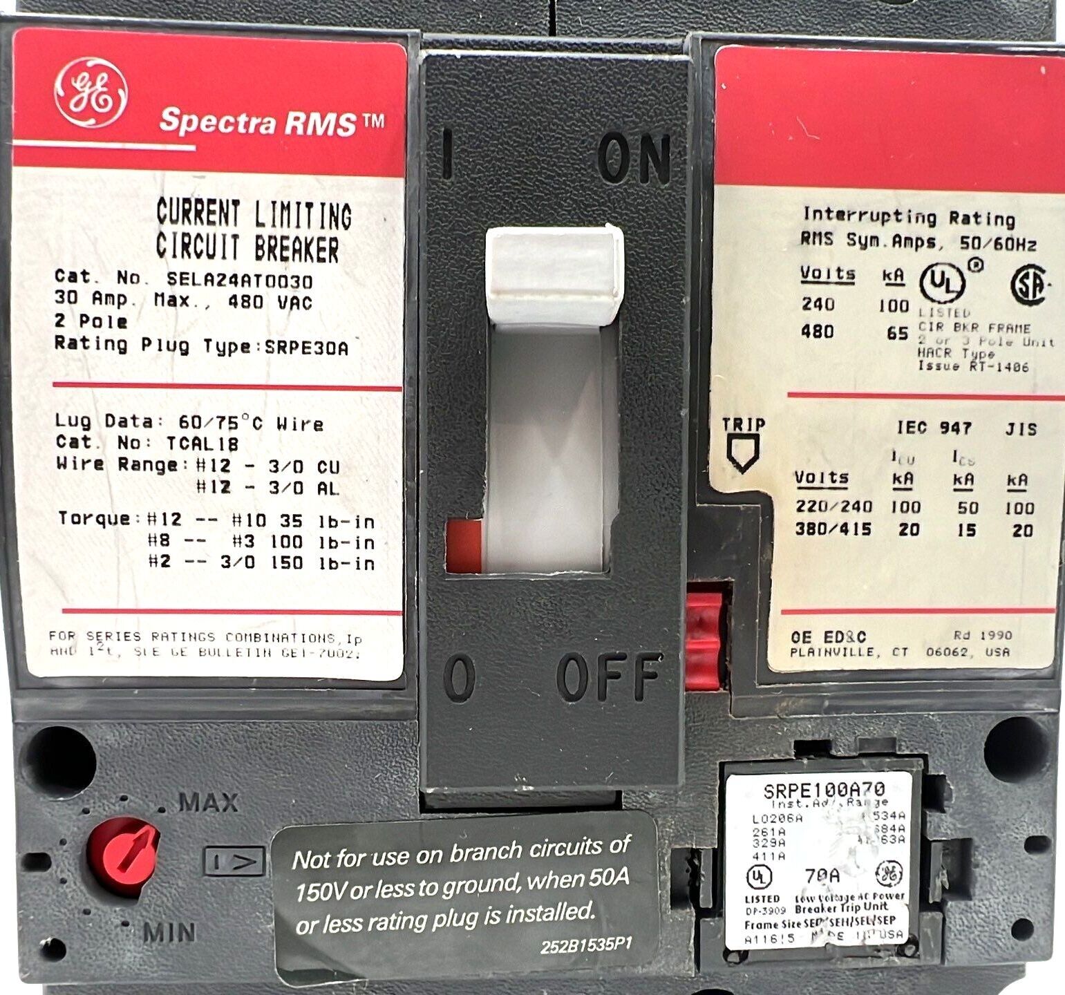 GE SELA24AT0030 Used