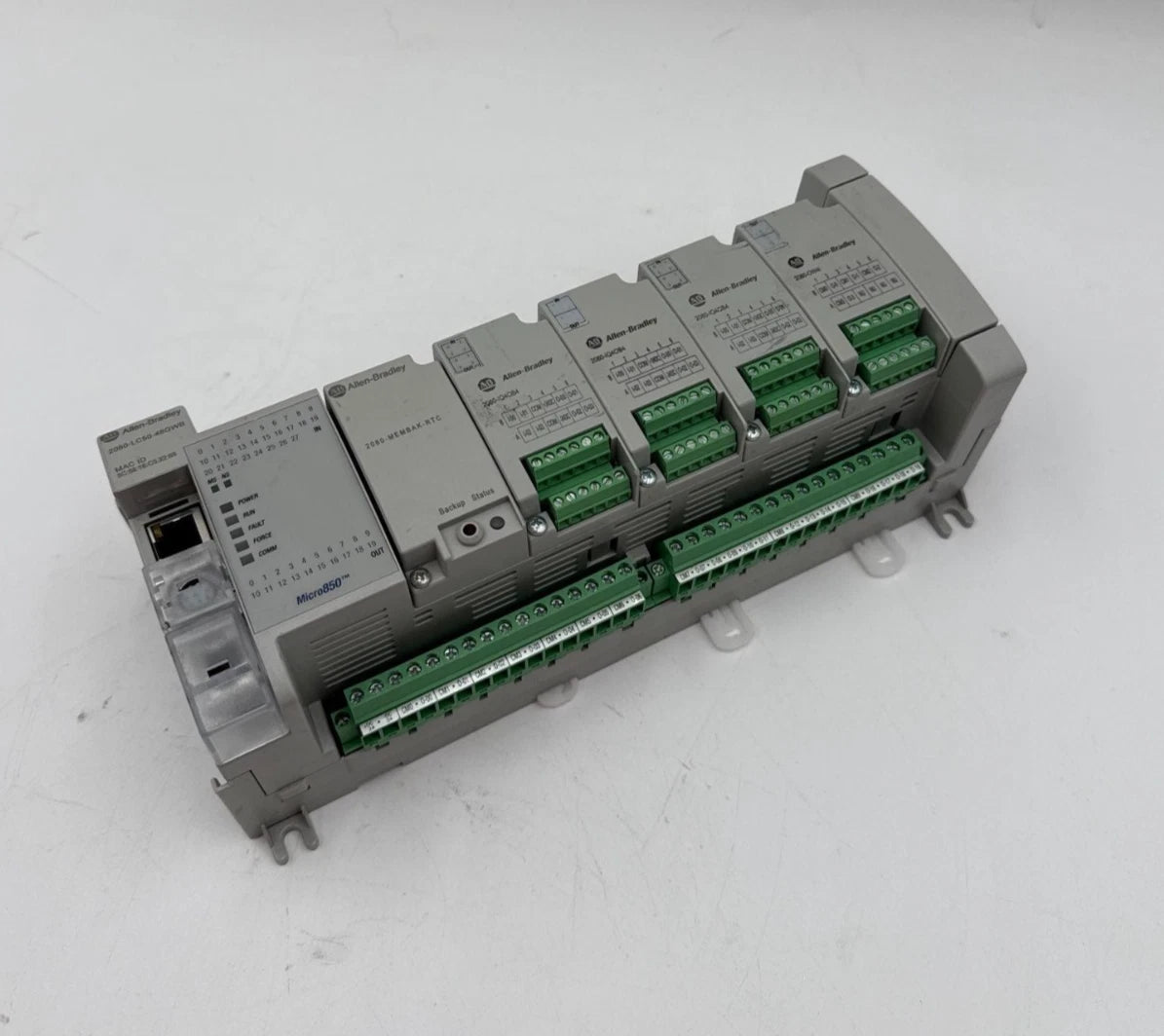 Allen Bradley 2080-LC50-48QWB Micro850 48 I/O EtherNet/IP Controller 12.011 Used
