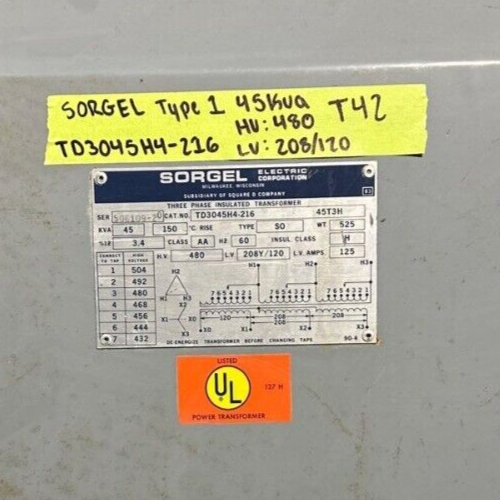 SORGEL TD3045H4-216 Used