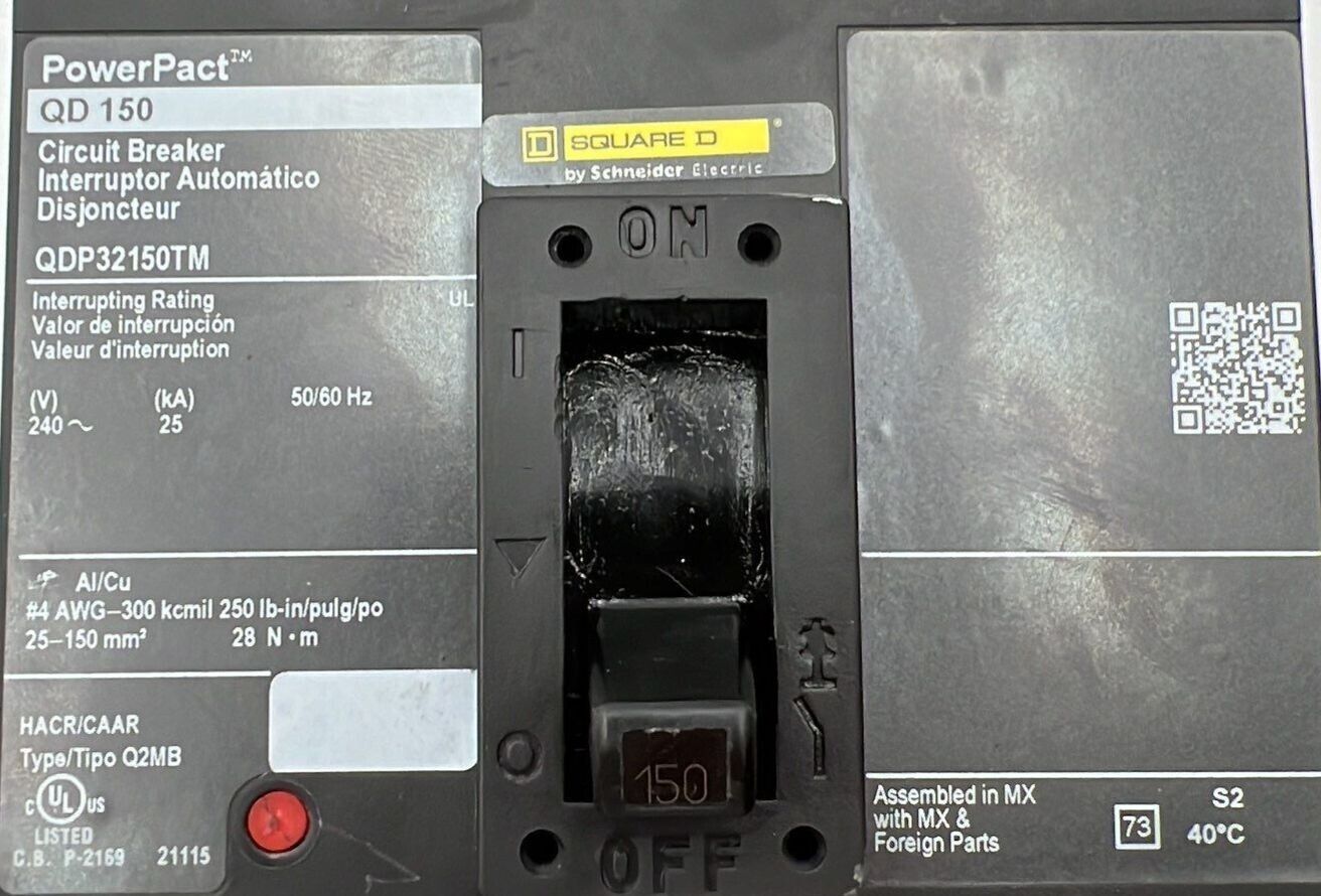 Square D QDP32150TM Used