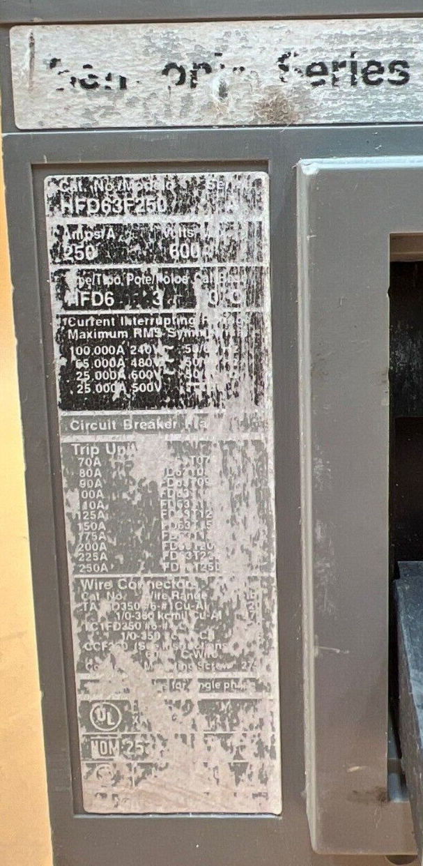 Siemens HFD63B150 Used