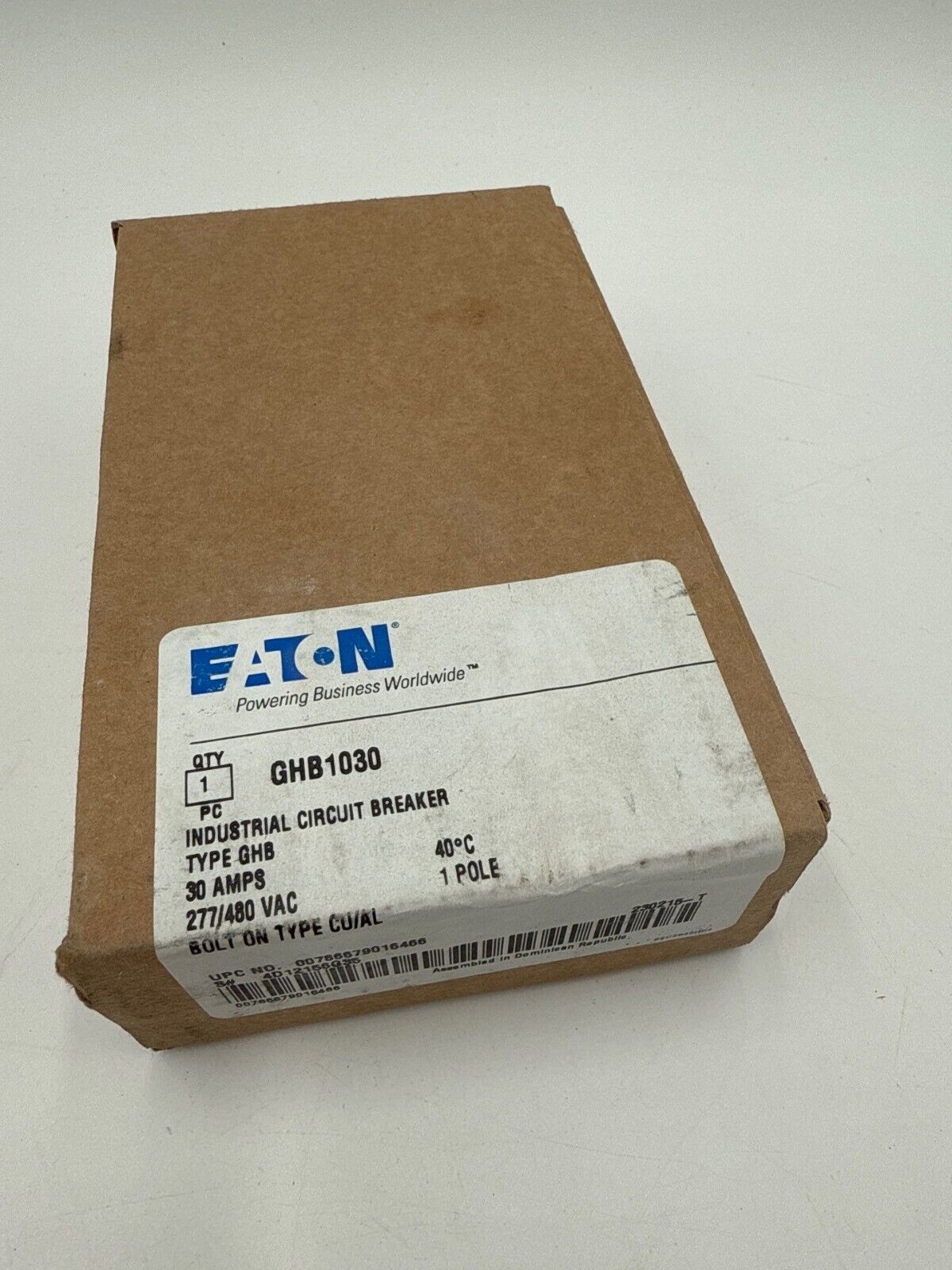 Cutler-Hammer GHB1030 New