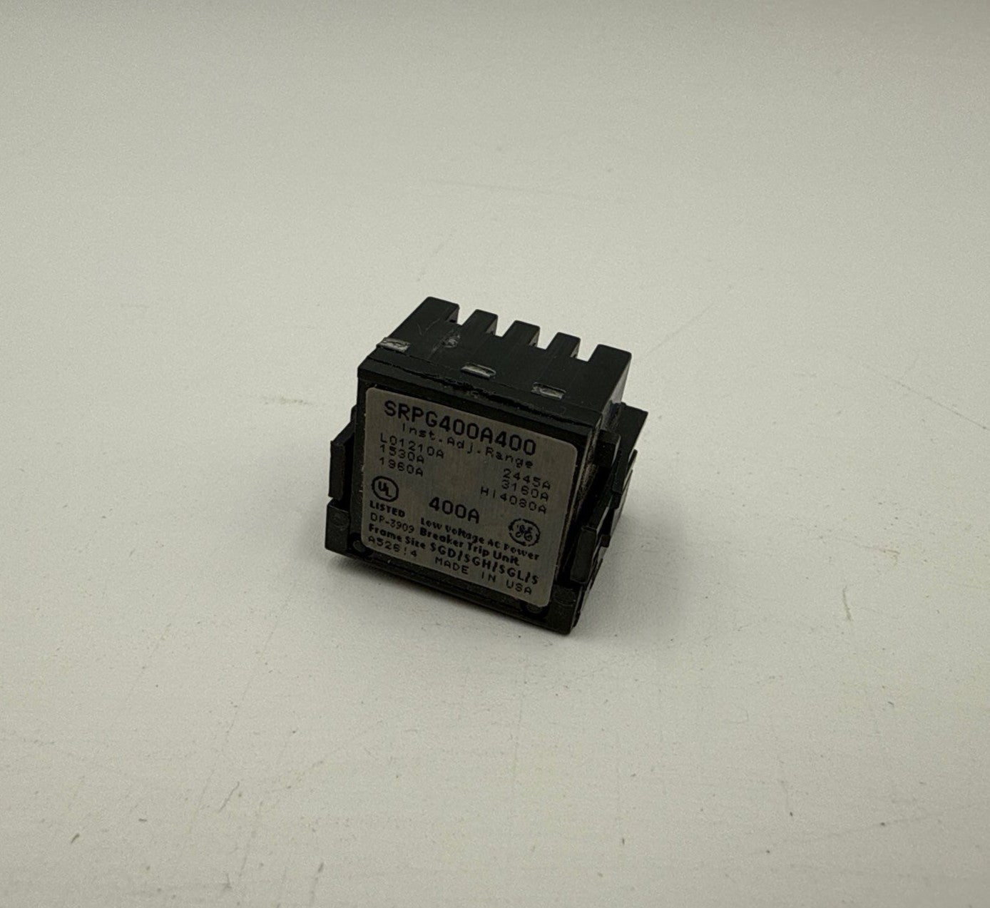 GE SRPG400A400 Rating Plug 400 Amp SRPG400 400A Frame SGDA SGHA SGLA SGPA Used