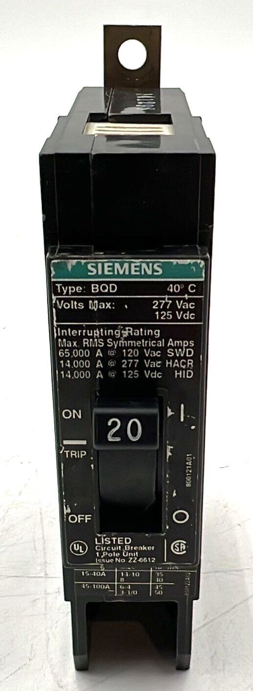Siemens BQD120 Used