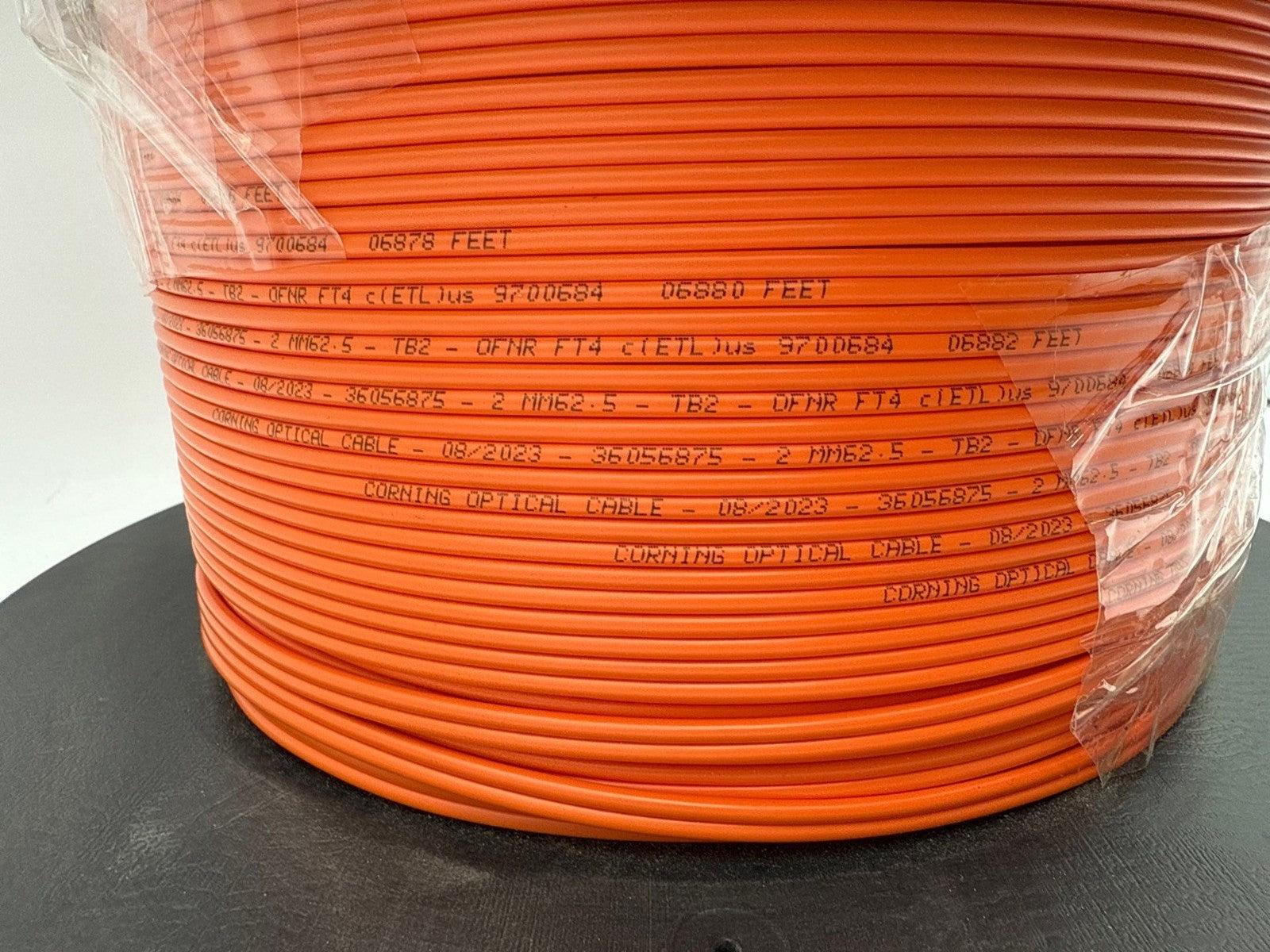 150M SEL C808Z02 2 Fiber ST to ST Connectors Duplex Fiber Optic Cable New