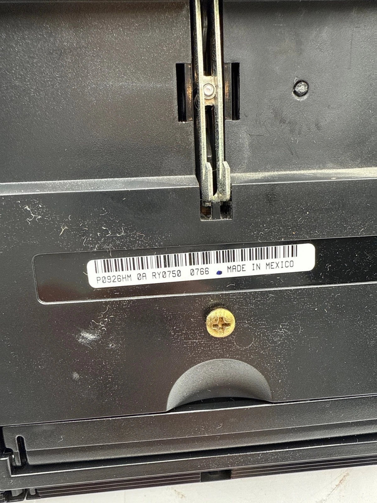 Foxboro P0926HM Mounting Base Plate for FBM Modules 8 Positions B0400FA Used