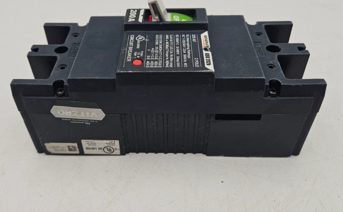 GENERAC GBU202B Circuit Breaker 200A 2P 120/240V 225AF 200 Amp 2 Pole BLUE Used