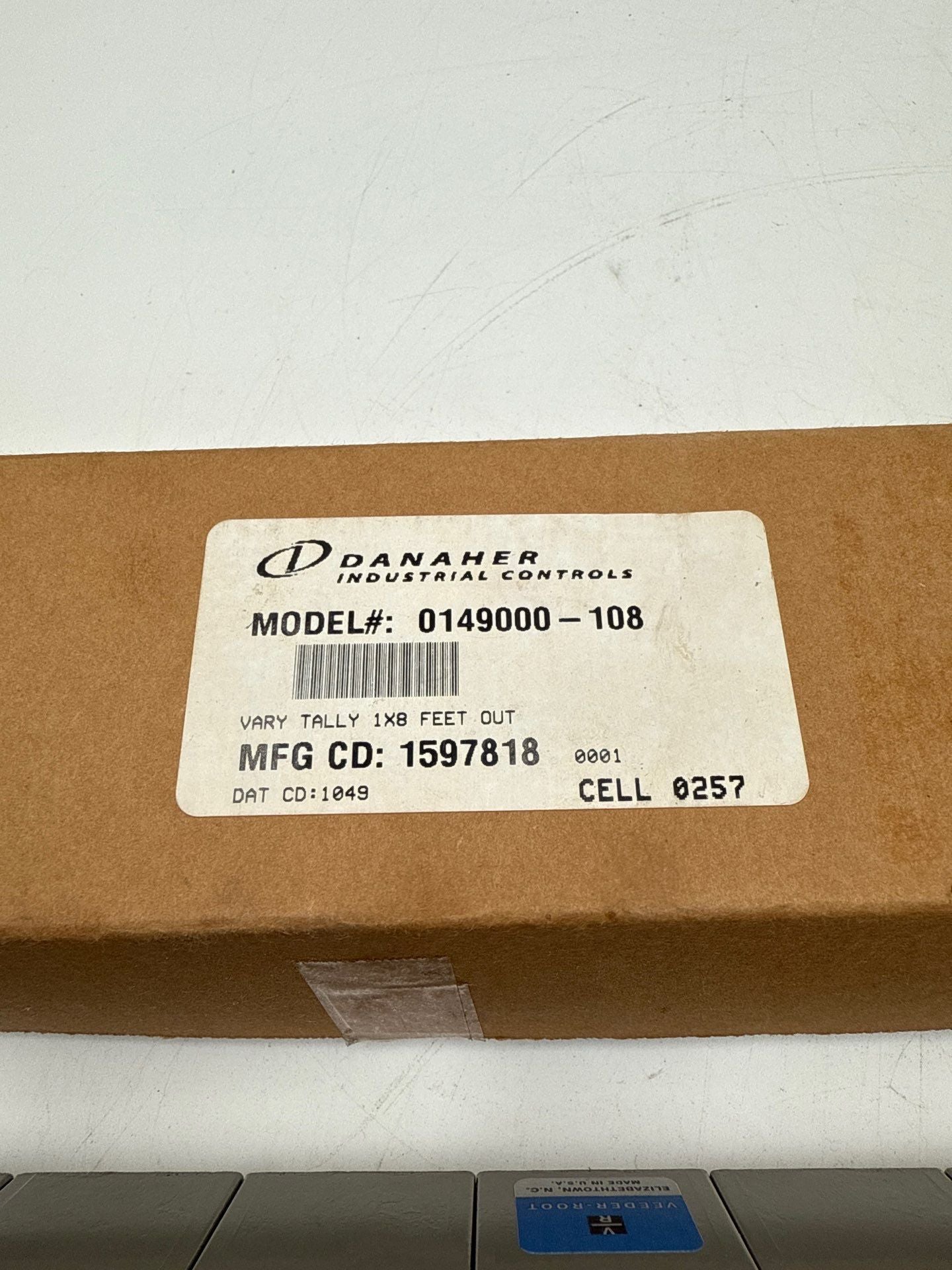 Danaher Veeder Root 0149000-108 Mechanical Tally Counter Manual Clicker 4-Digits New