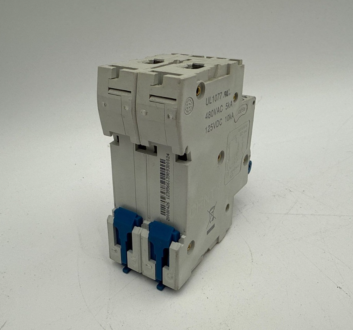 CHINT NB1-63 C20-2P Circuit Breaker 20A 2 Pole 400V C-CURVE 20 Amp NB1-C20-2P Used