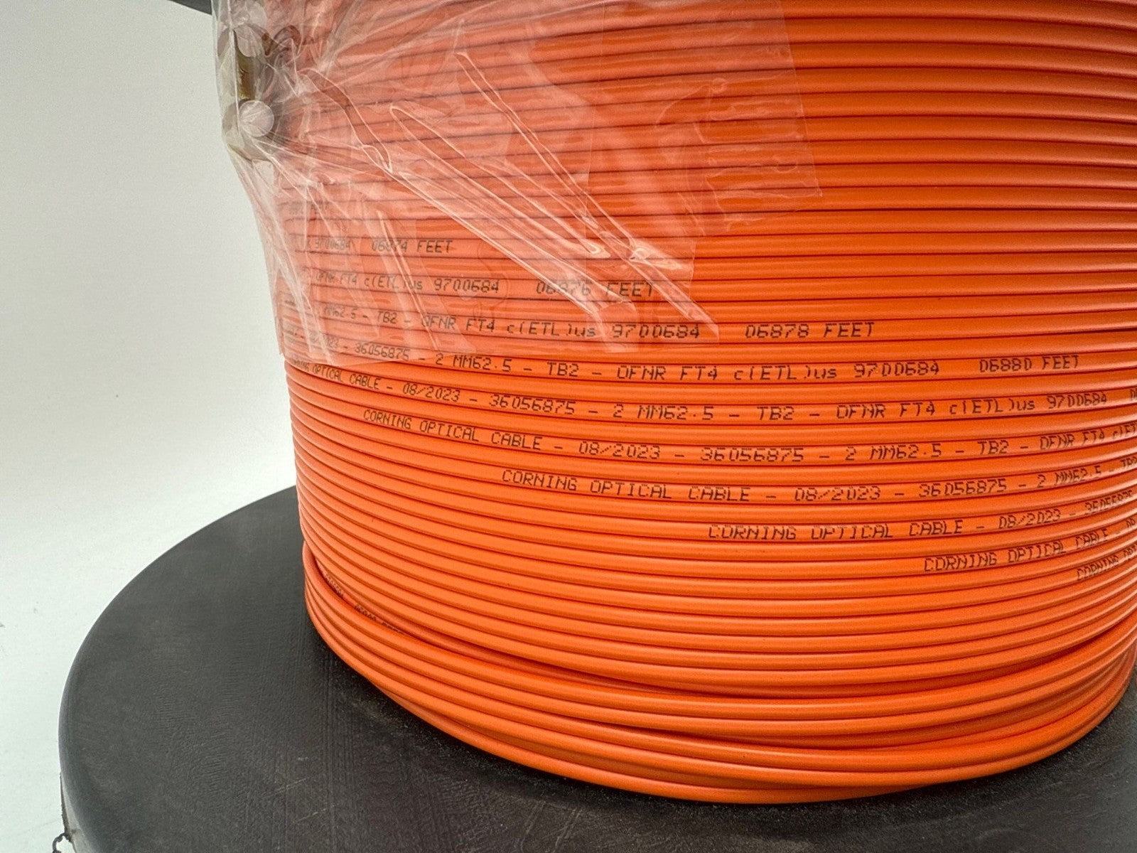 150M SEL C808Z02 2 Fiber ST to ST Connectors Duplex Fiber Optic Cable New