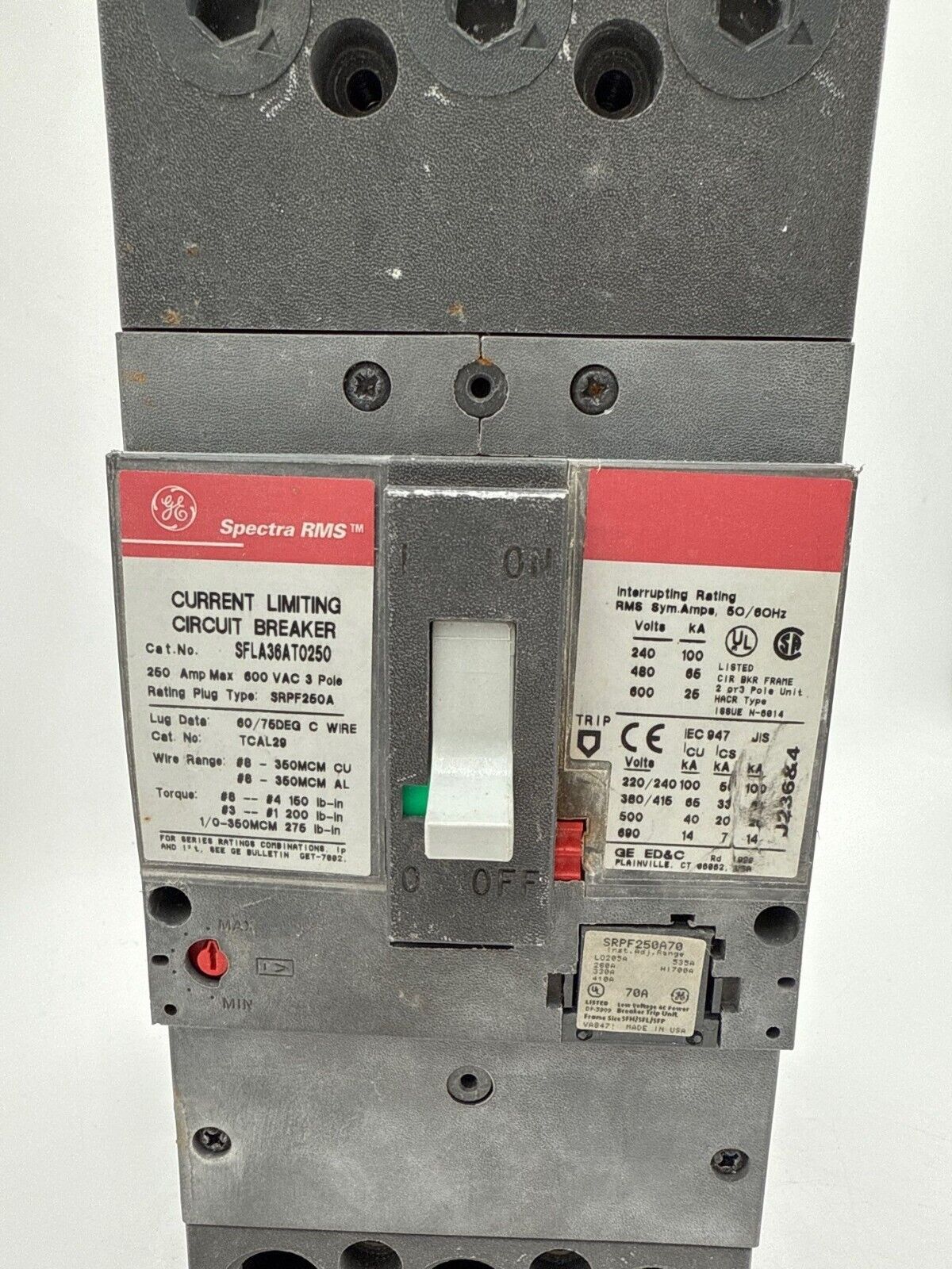 GE SFLA36AT0250 Used