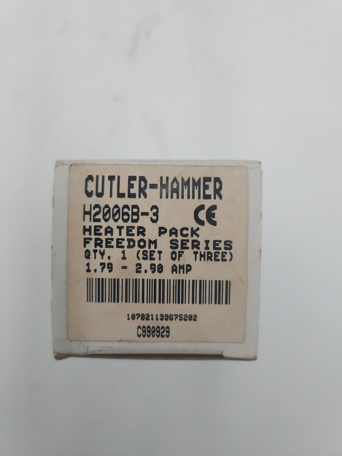 Cutler-Hammer H2006B-3 New