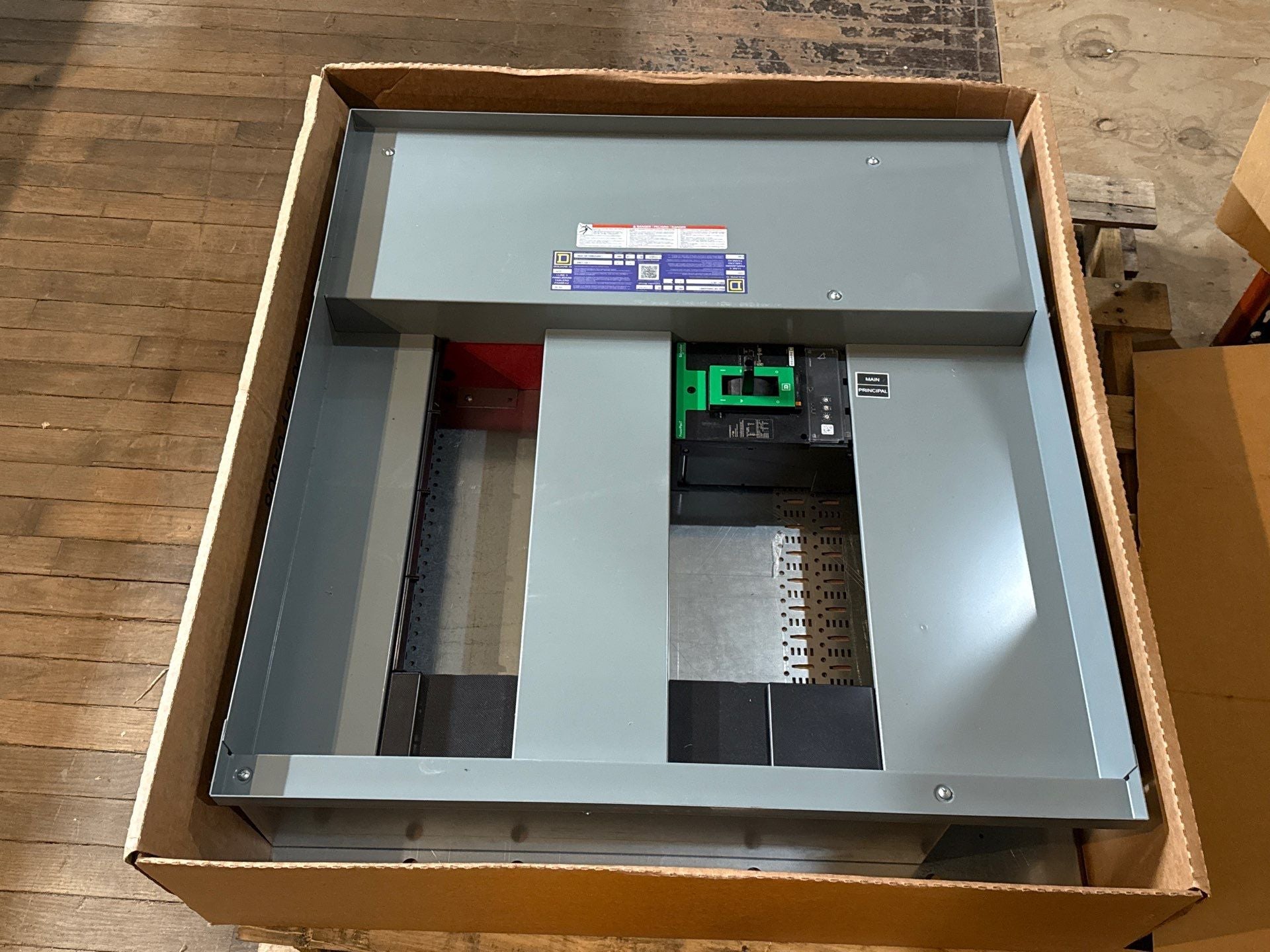 Square D HCP Panelboard Interior 400A 208/120V 3PH LGA36400U31X Main MCB New