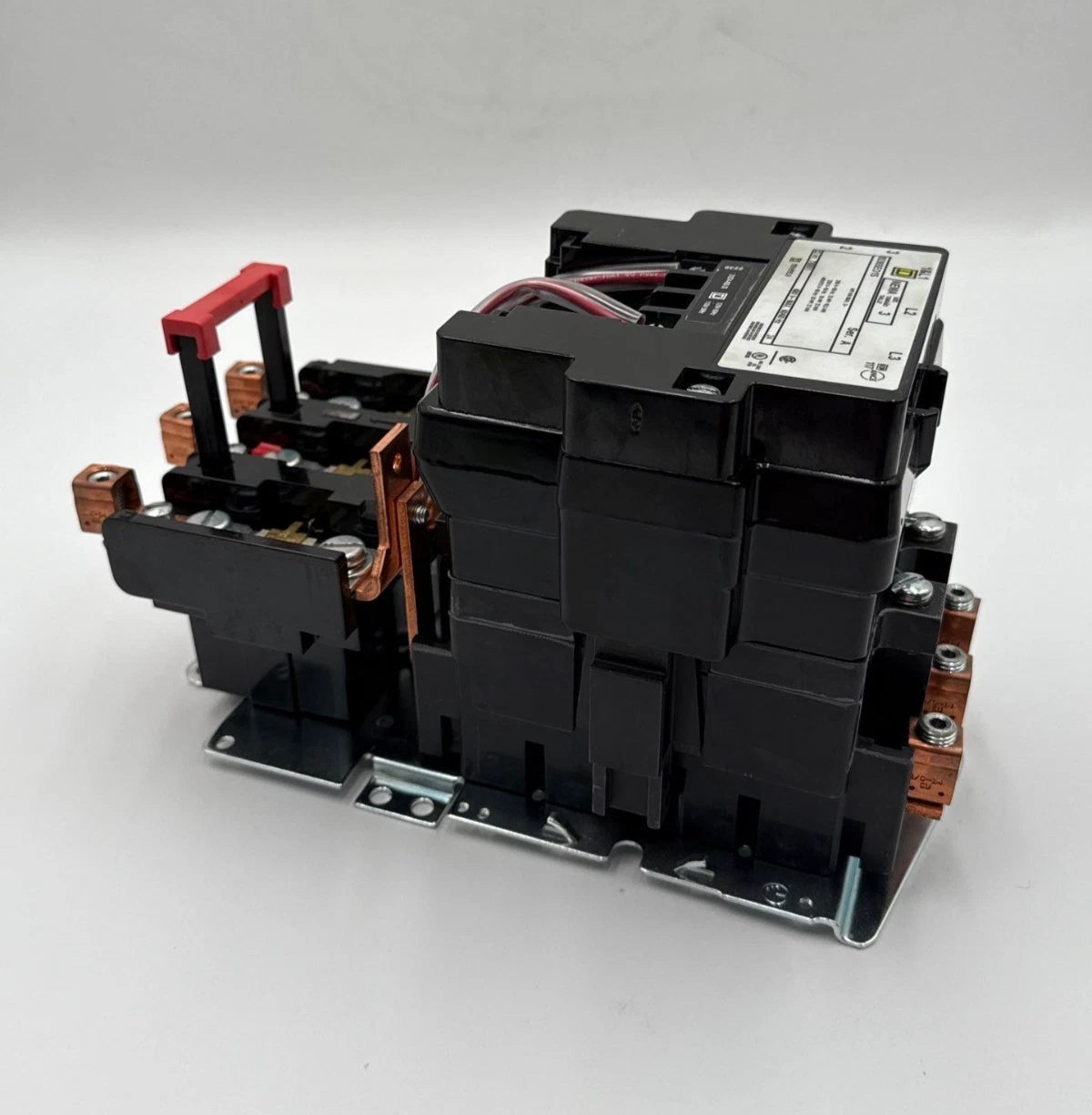 Sq D 8536SEO1S Starter NEMA Size 3 90A 3P 600V 50HP Coil 110/120V Heater CC103 Used