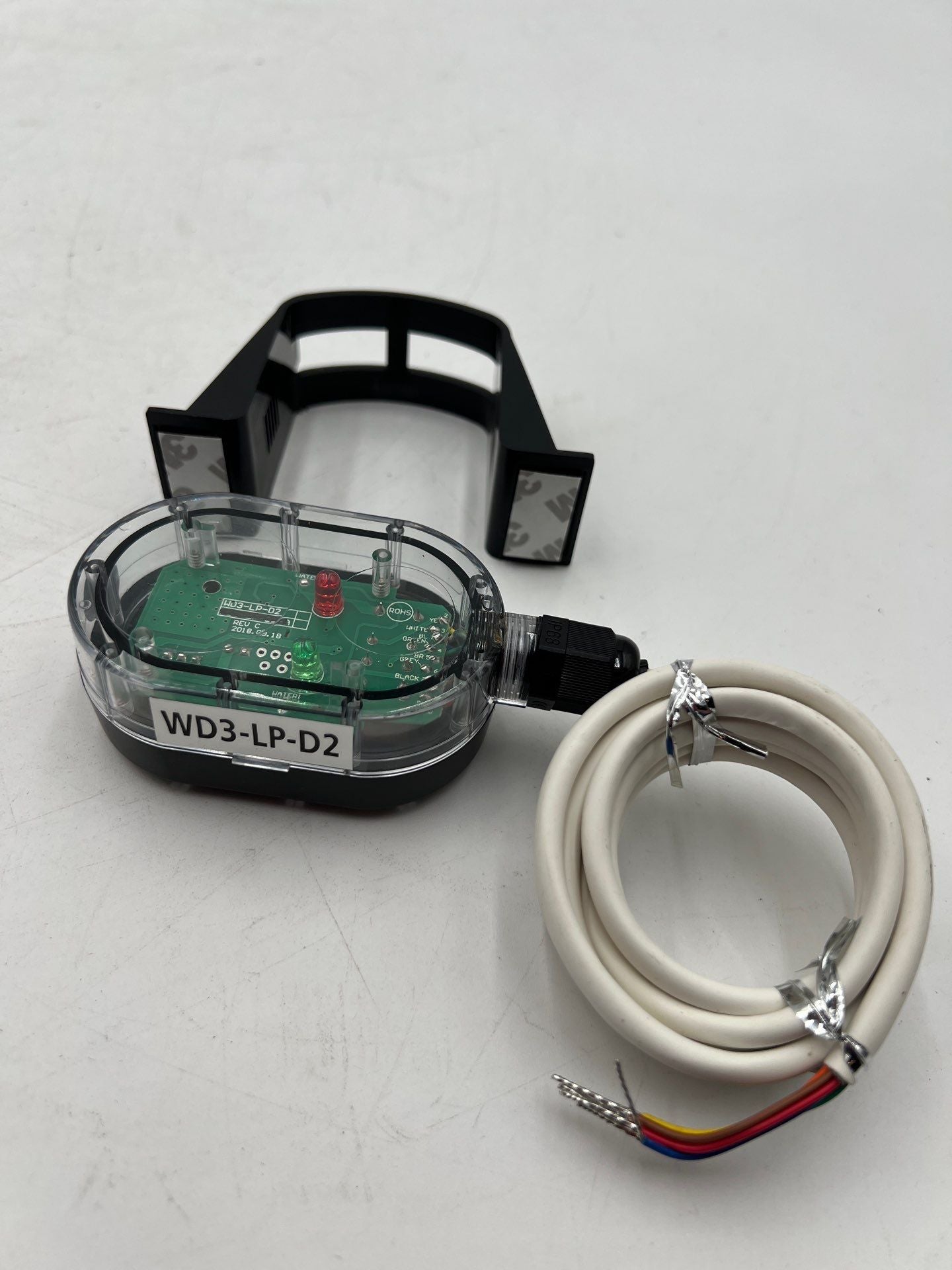 Dwyer WD3-LP-D2 Water Leak Detector 2 Relay Outputs 24 VAC/DC DIN Mount New