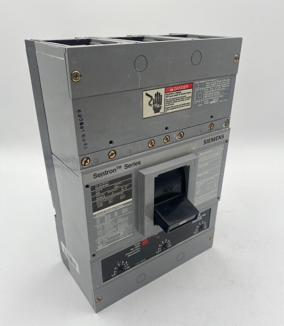 Siemens HLD63B600 Used