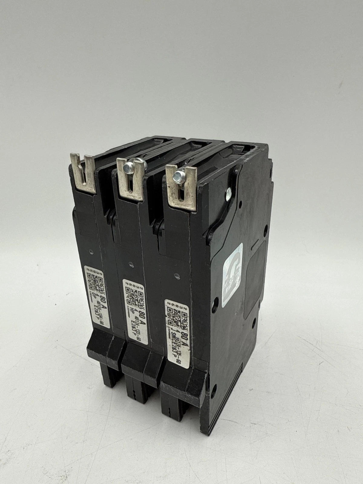 Square D EJB34080 Circuit Breaker 80A 3P 480/277V EJB Bolt On 80 Amp 3 Pole Used