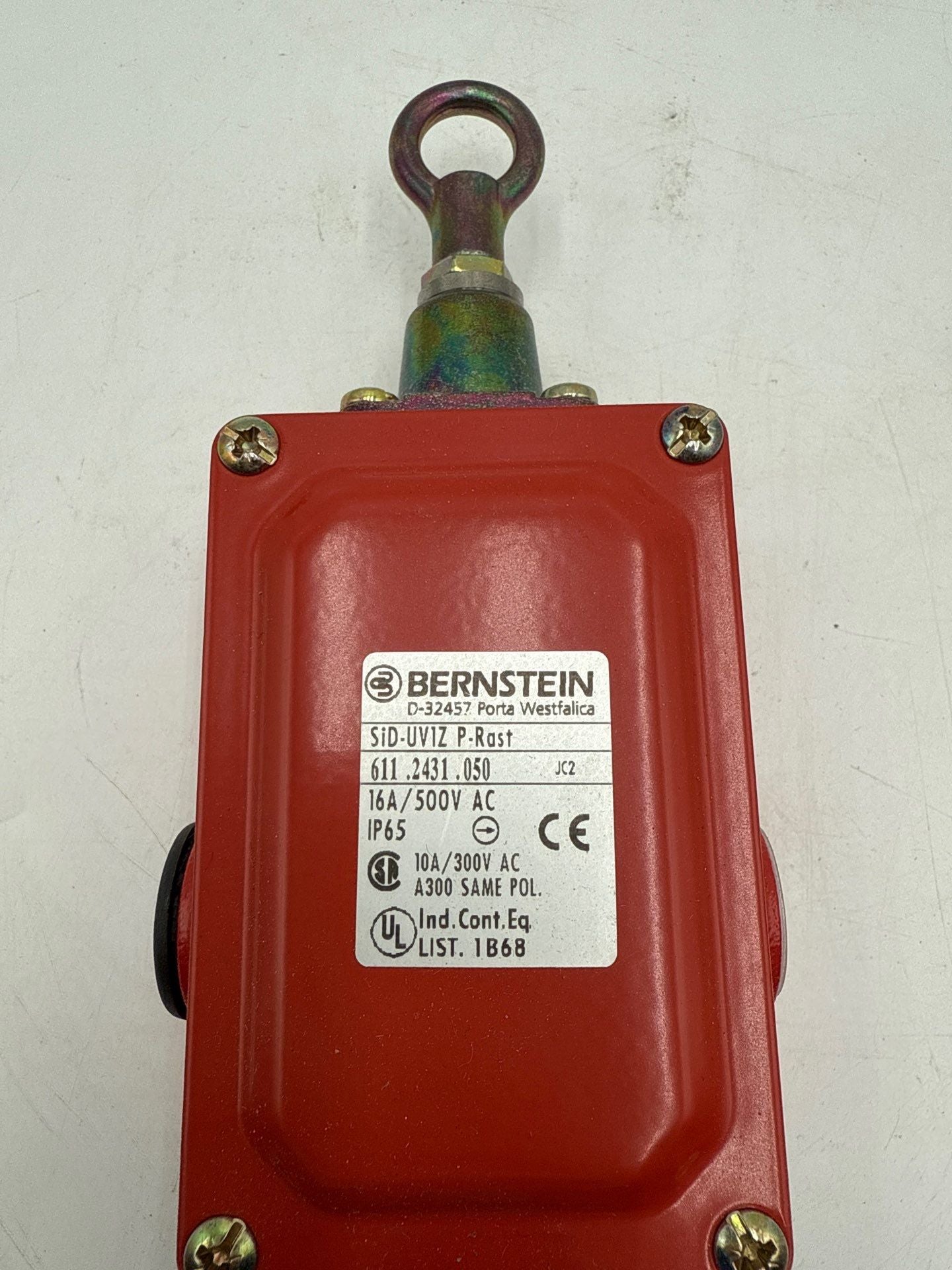 Bernstein SID-UV1Z P-Rast Safety Pull Switch 16A 500V IP65 6112431050 New